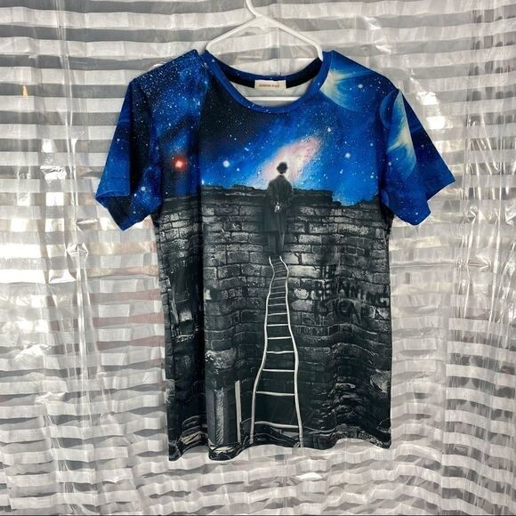 Fashion Style Urban Galaxy Space T-shirt - Picture 2 of 5